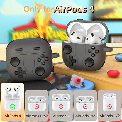 Gaming Console Siliconen Hoesje voor AirPods 4
