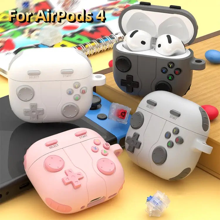 Gaming Console Siliconen Hoesje voor AirPods 4